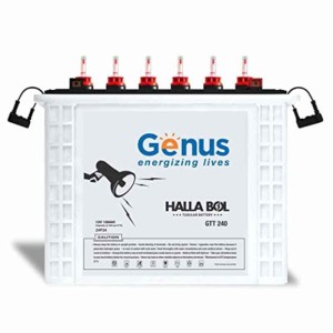 (Test Product) -  Genus Halla Bol 150Ah 12V Tall Tubular Battery, GTT240